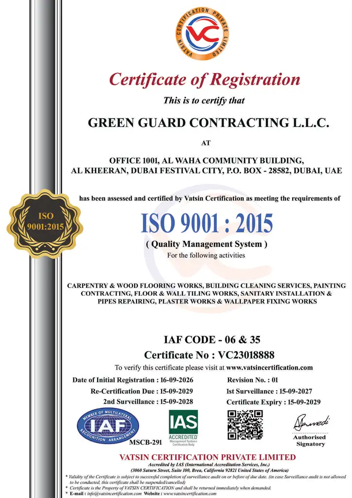 Green-Guard-ISO-9001:2015